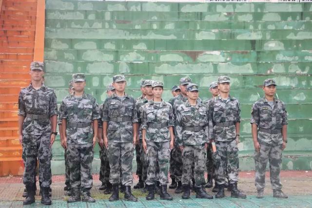 固始永和中学军训2019,固始永和新生军训