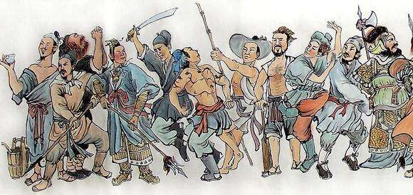 水浒最欠揍的五个绰号,水浒传中各个人物的外号及特点