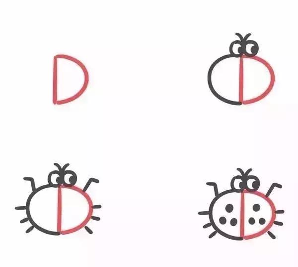 26个字母简笔画简单又好,26个英文字母简笔画大小写