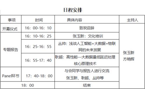 智能科学青年先锋沙龙--走进河北科技学院邀请函