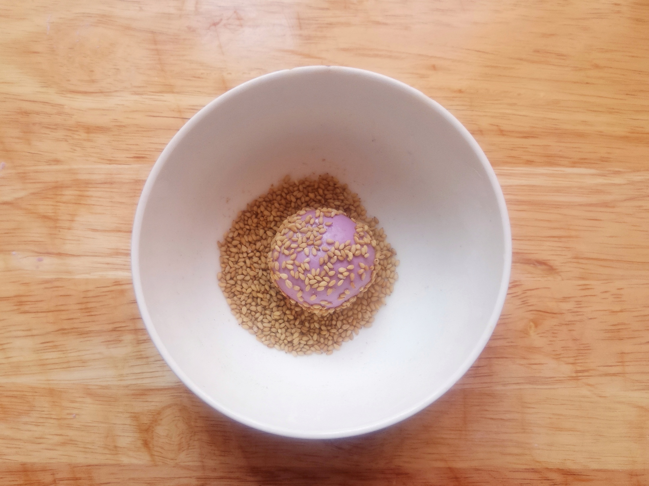 空心大麻球的炸制过程关键是什么,麻球怎么炸才又大又松又不瘪