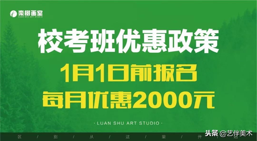 栾树集训画室效果,北京栾树画室团购