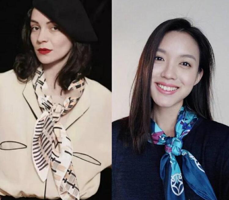 爱马仕90*90方巾的系法大全,小方巾怎么系好看视频