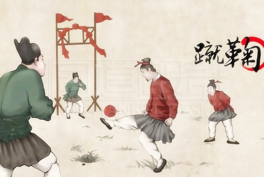 中国古代足球是为了军事吗,古代中国足球玩的好不