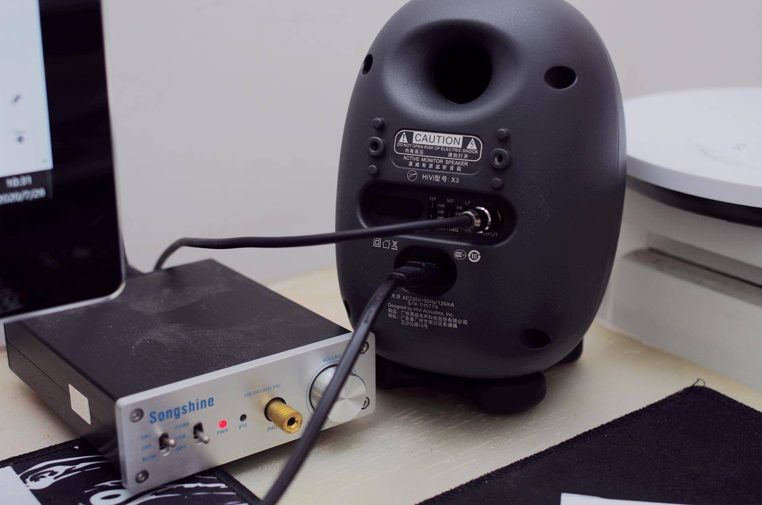 hivi惠威音响x3,惠威hivix34发烧级专业监听音箱