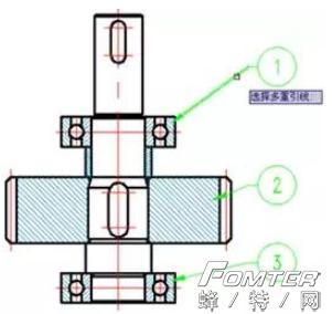 autocad里面怎么选择多个线段,autocad怎么引出多线命令