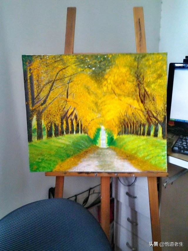 从零开始学会画简单的油画,一日一画零基础油画入门
