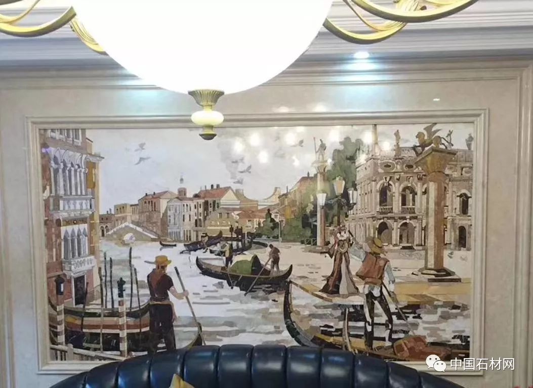 中式别墅石材水刀拼花图册,顶级石材水刀拼花