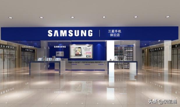 武汉数码店铺装修设计,科技感商业店铺装修设计案例