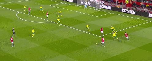 曼联vs中日德兰拉什福德曼联首秀,拉什福德一条龙曼联2-0晋级