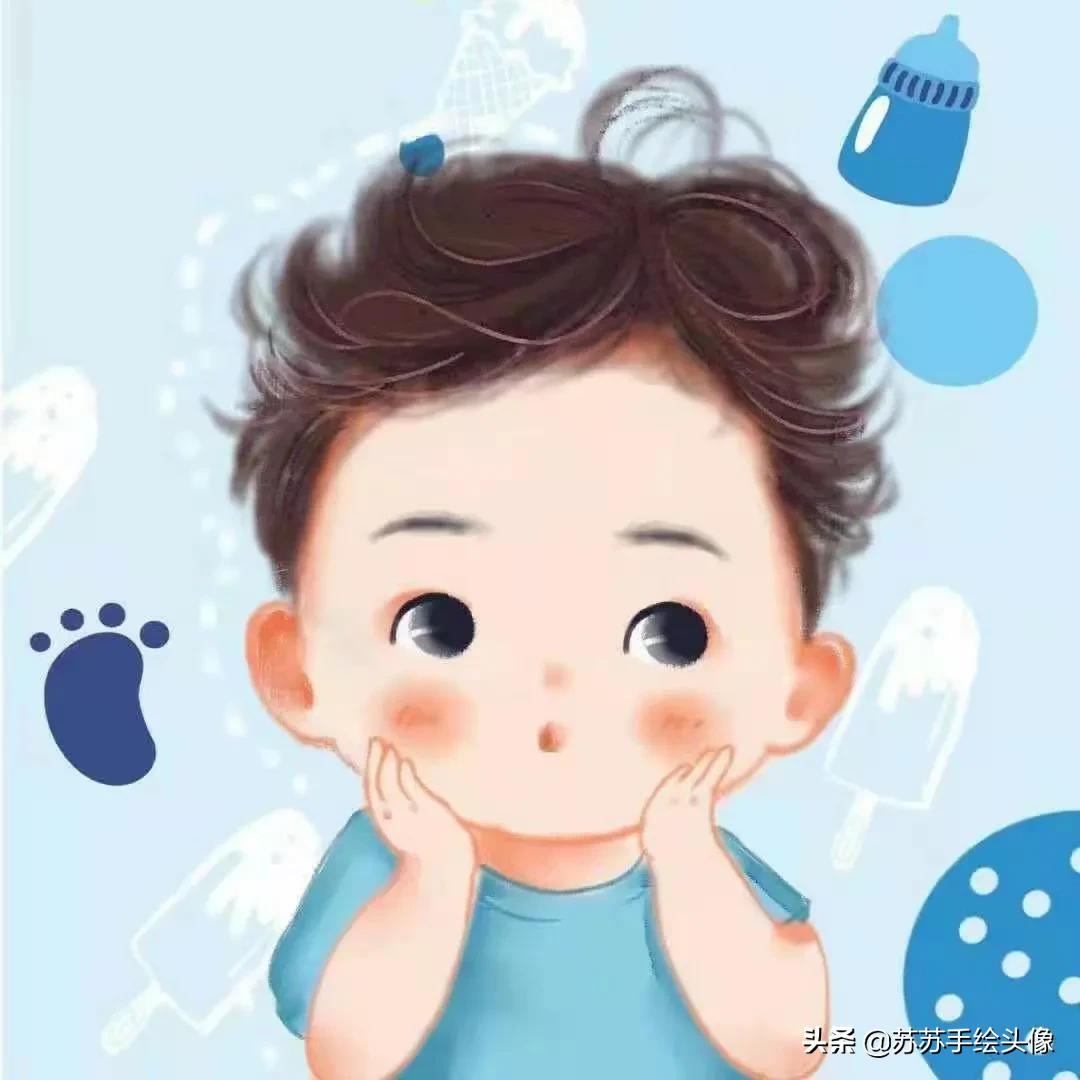 可爱又摆烂的萌娃头像,可爱到顶点的萌宝头像