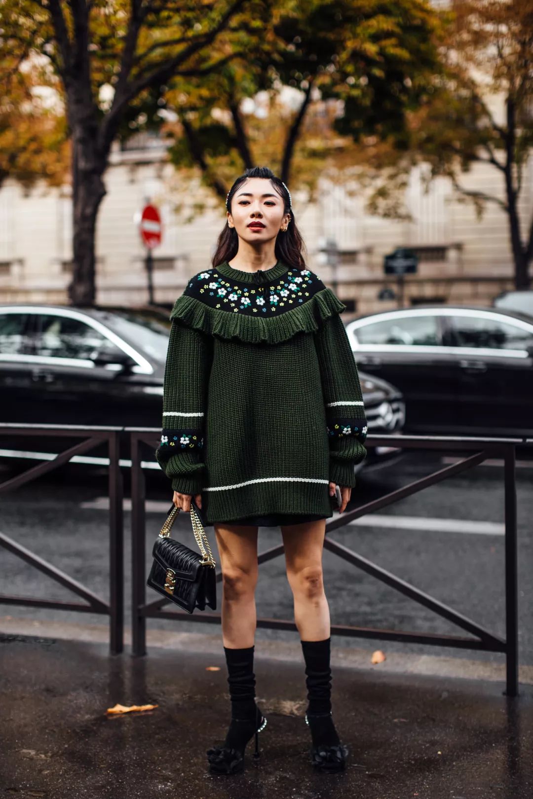 今年流行的露脚袜,是不是现在都流行穿长袜不露脚踝