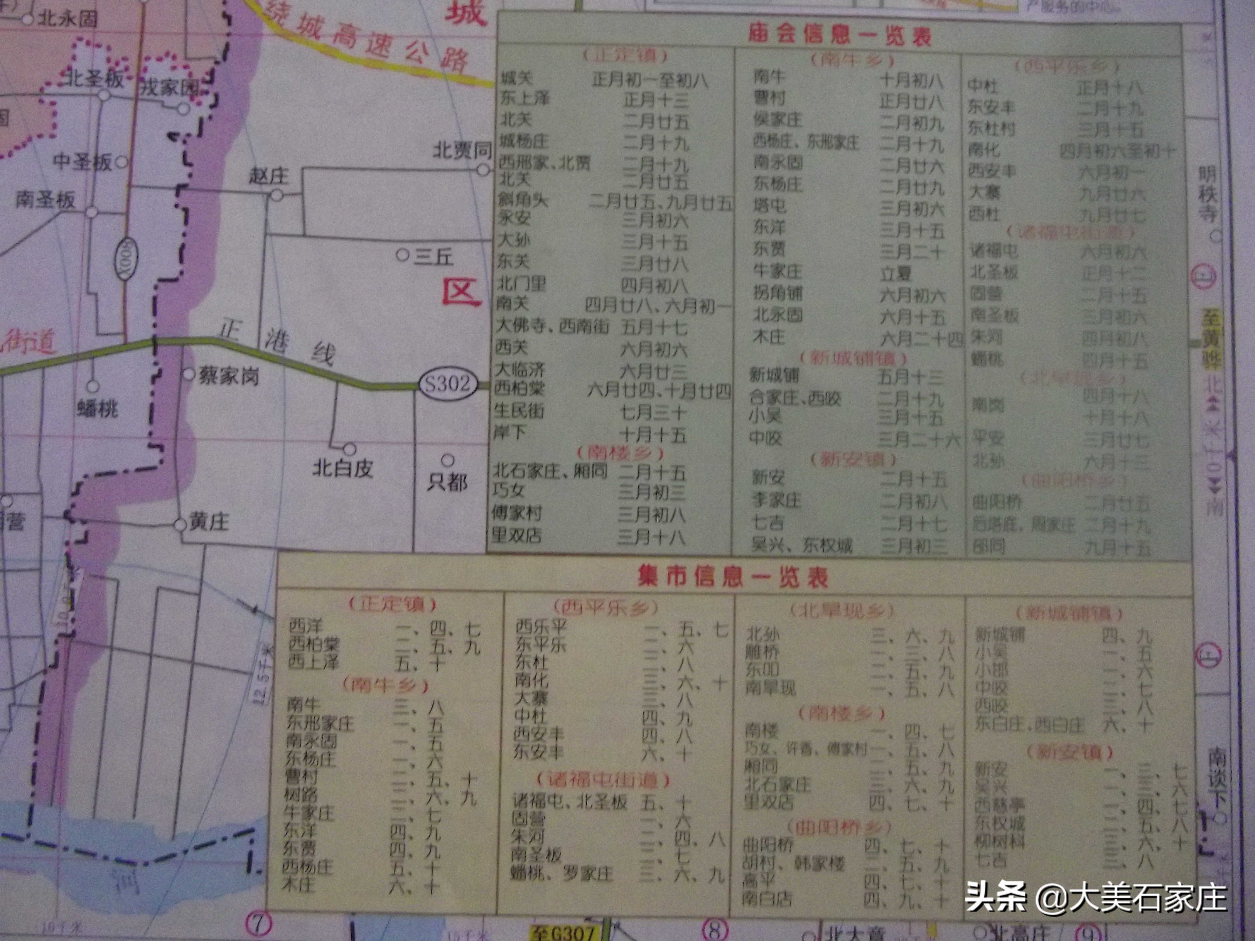 二月二石家庄市西岗头村庙会,石家庄市正定县各乡村庙会时间