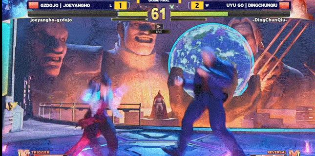 不光有英雄联盟和DOTA2，入亚的电竞项目还有街头霸王5