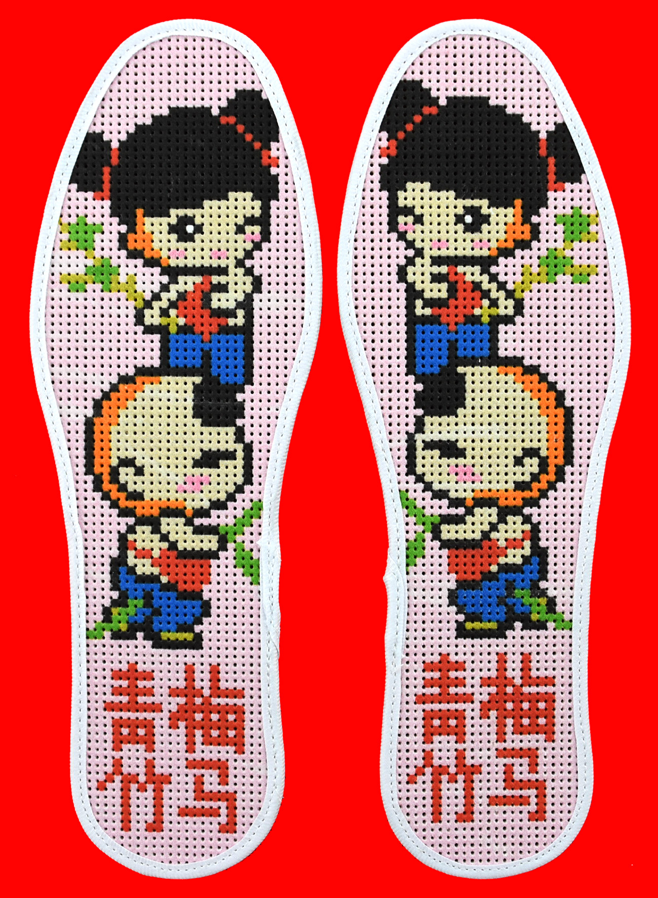 手工鞋垫图片,手工鞋垫千姿百态