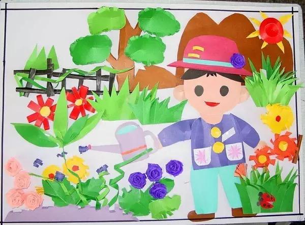 幼儿园墙壁装饰简单环创,幼儿园环创可爱墙面布置简单大气