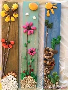 创意石头画简单又有趣,石头创意手工画