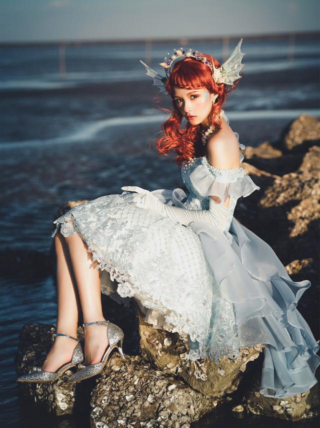 让人惊艳的洛丽塔造型,一款特别仙气飘飘的洛丽塔