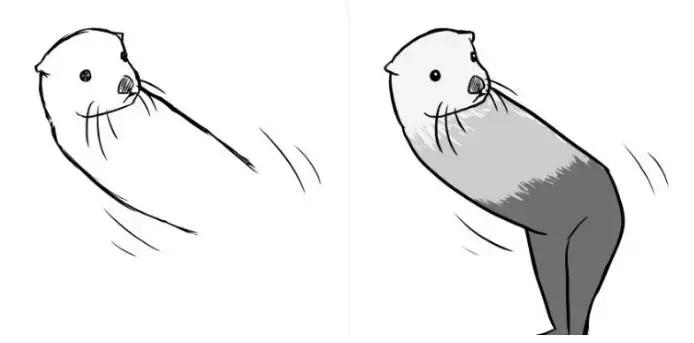 动物园里的大象变成了小企鹅？这位画家会魔法吧