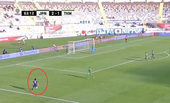 下半场控球教学,下半场日本队