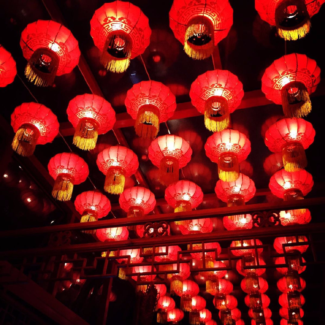 中式风格装修灯怎么选,中式自建房红灯笼