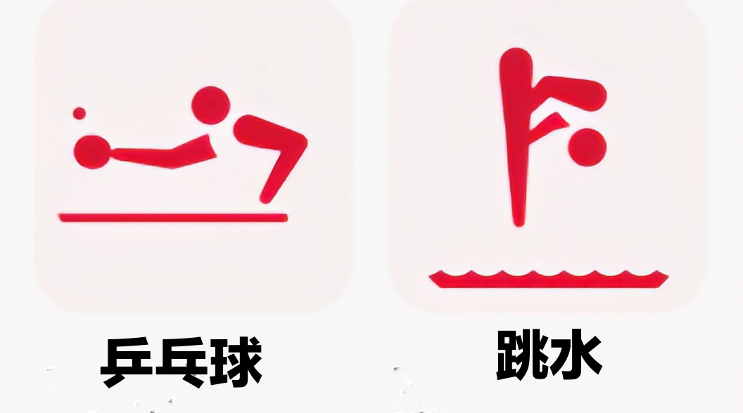 奥运会各个运动项目标志图片,2024奥运会新增霹雳舞运动项目