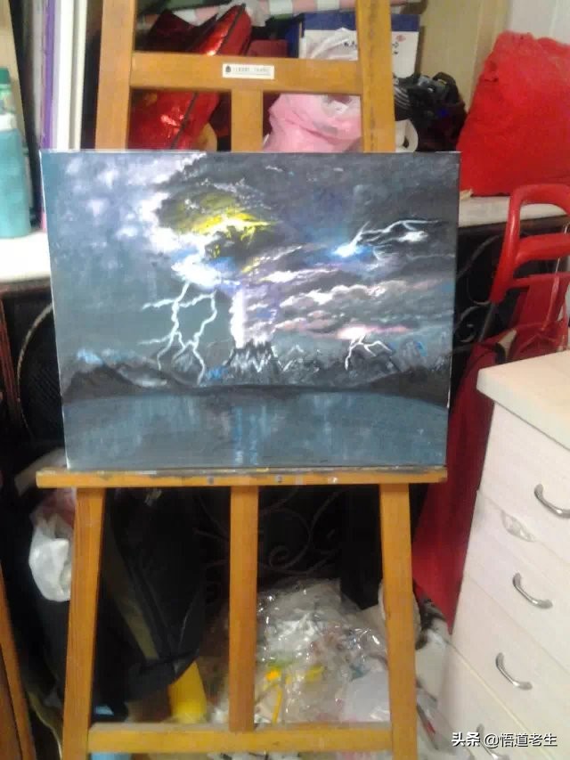 从零开始学会画简单的油画,一日一画零基础油画入门