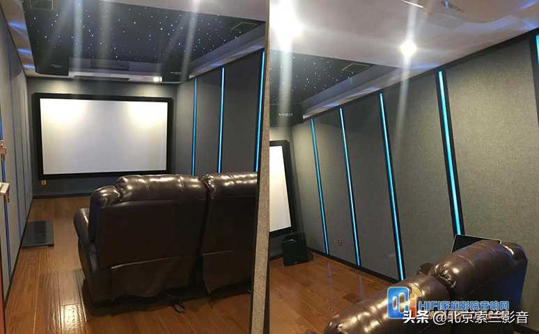 激光电视私人影院装修效果图,8平米私人影院装修