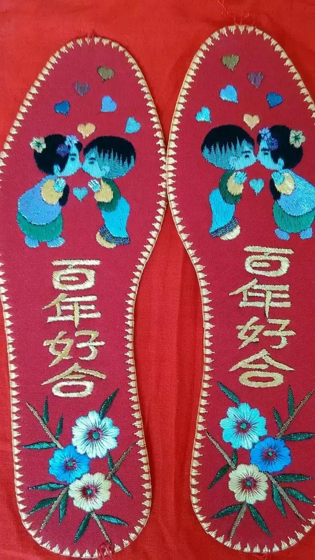 刺绣鞋垫图案大全图解,刺绣各种鞋垫图案