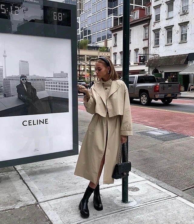 风衣的五种穿搭方法,为什么你的风衣穿不出时髦高级感