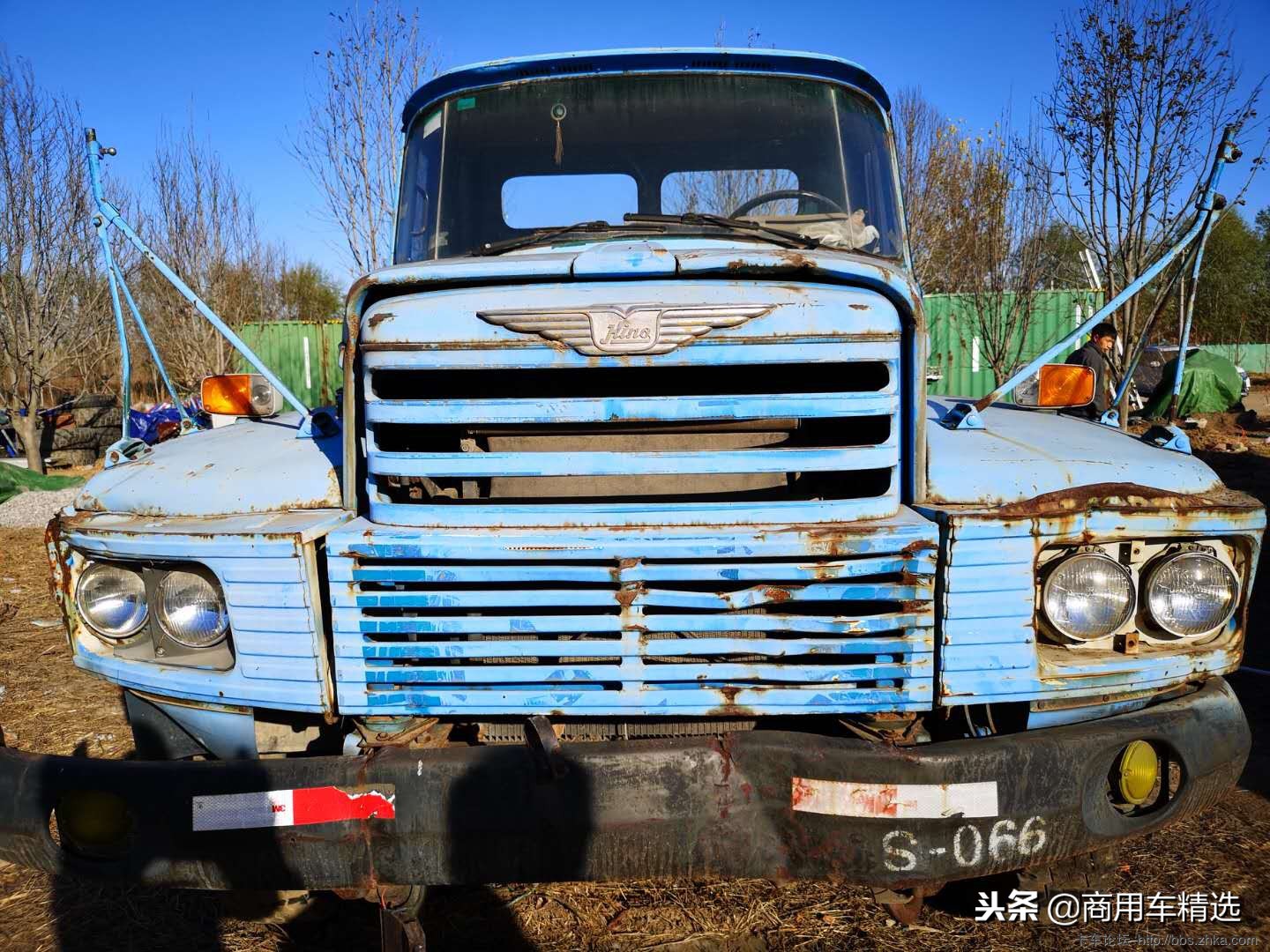 日野KB222型8吨载重汽车,一代经典日野卡车