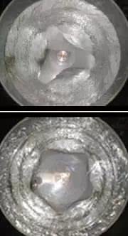 土星北极上空的六边形风暴,土星北极巨型六边形图