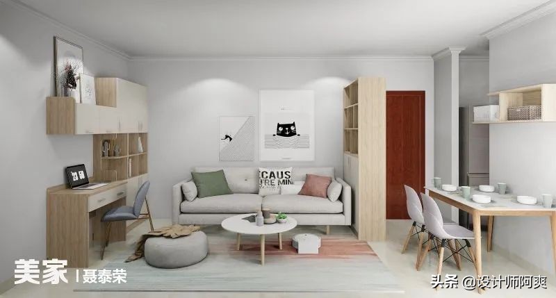 求求你，客餐厅别装那么多柜子，别人家这一个柜子就够了