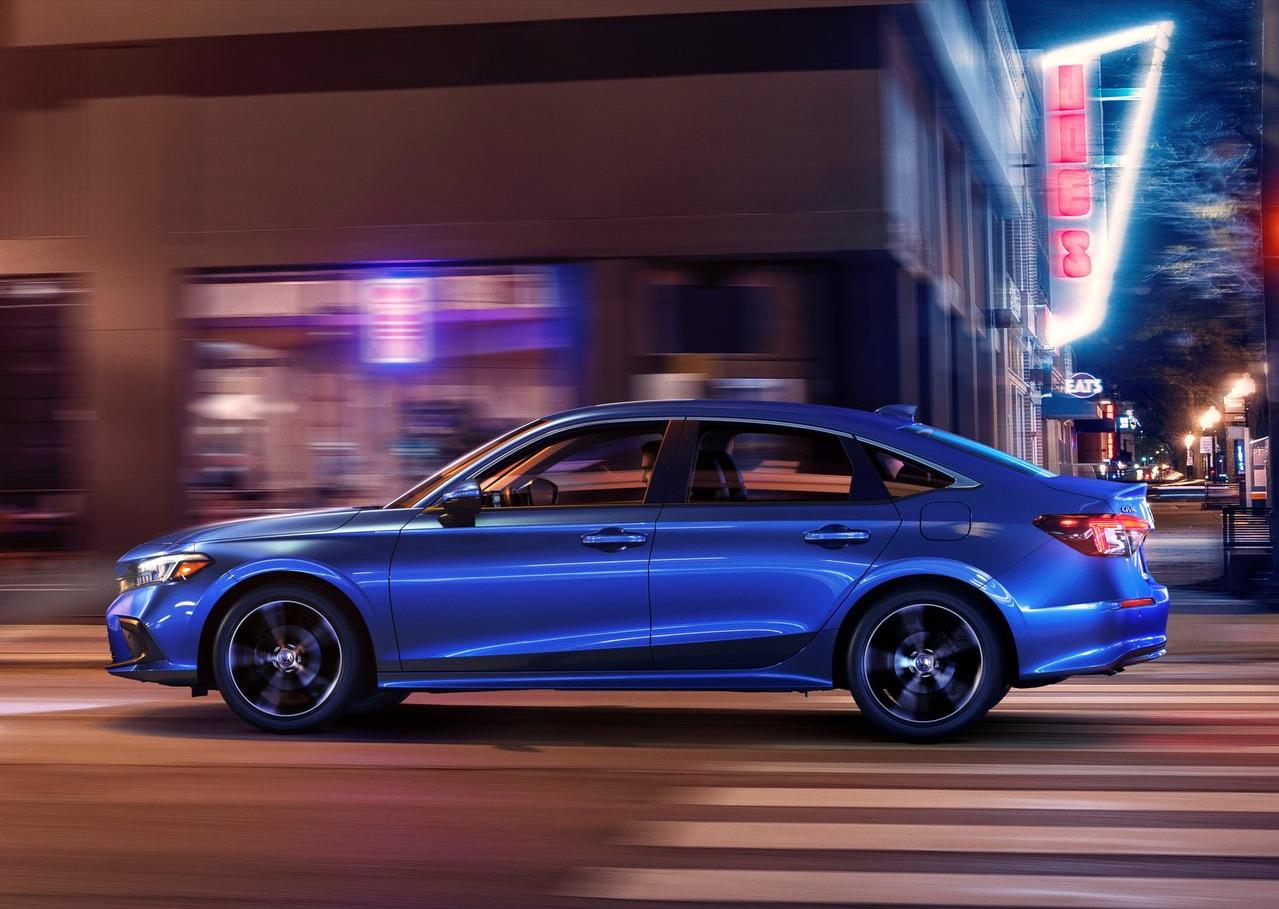 第11代本田思域量产版官图,全新第十一代本田思域报价及图片