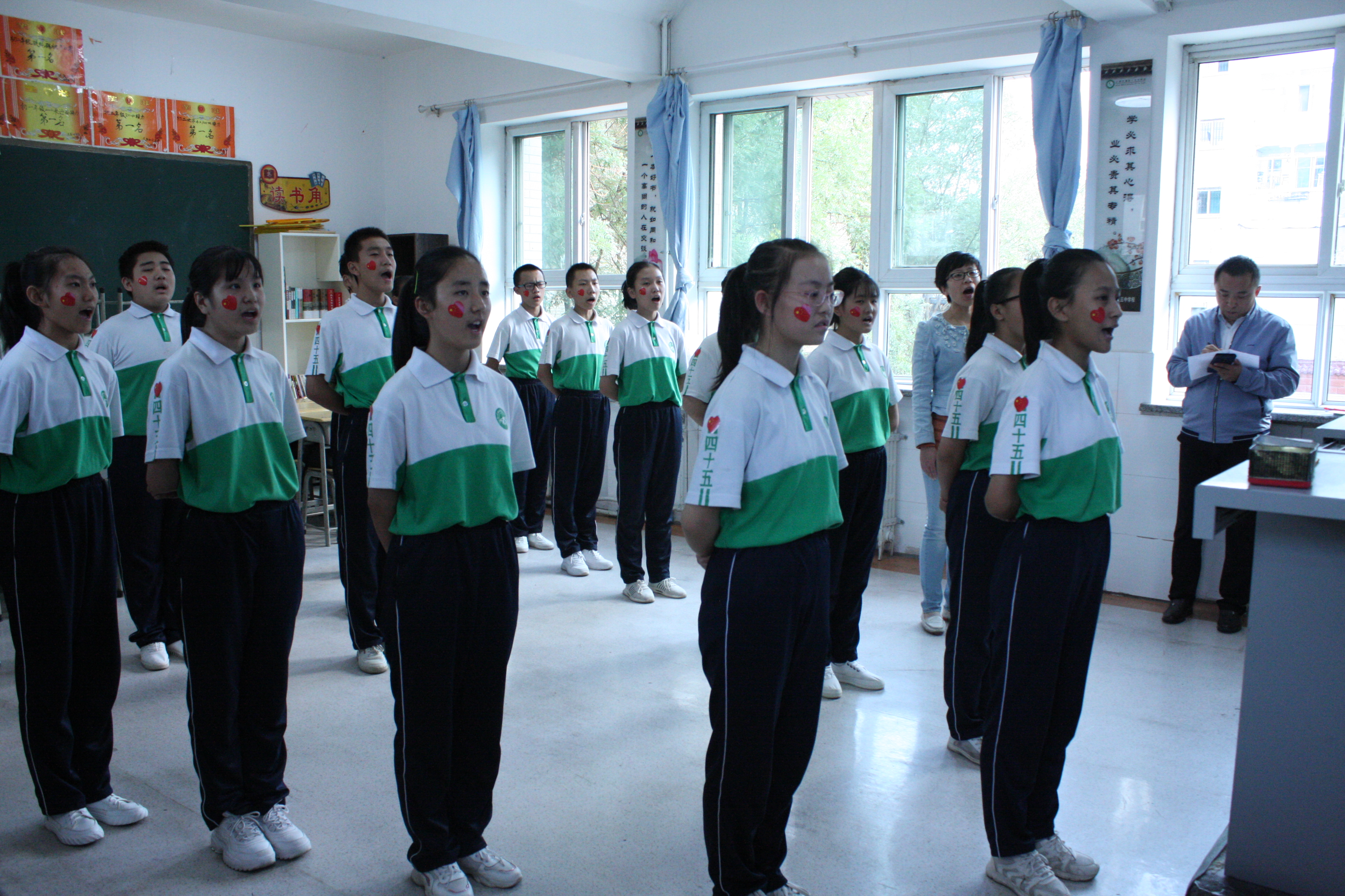 太原五中2018年合唱比赛,太原学校红歌比赛