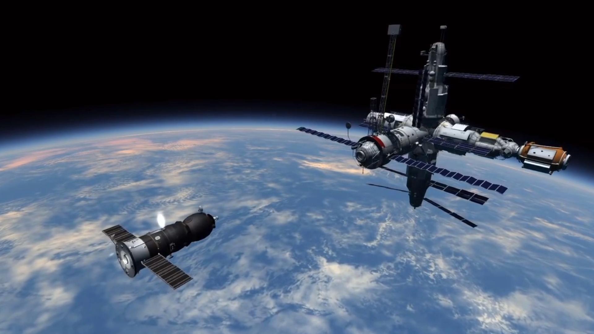 我国空间站有多强？独创“T型”链接领先全球，粉碎美国太空霸权