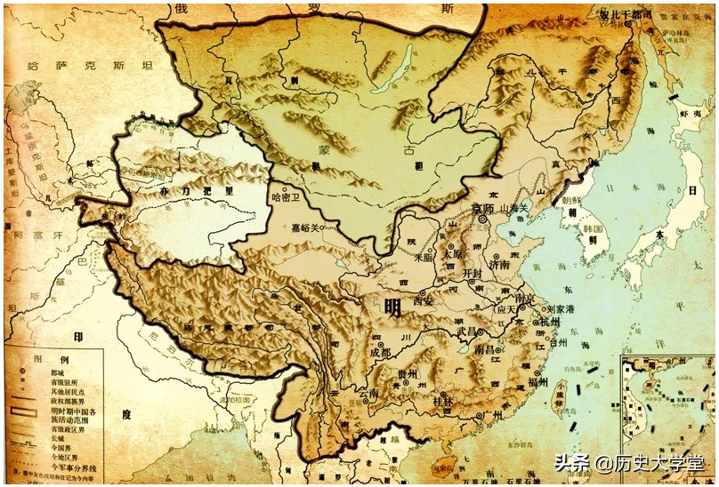 朱元璋进入南京时的势力版图,朱元璋怎么夺取天下