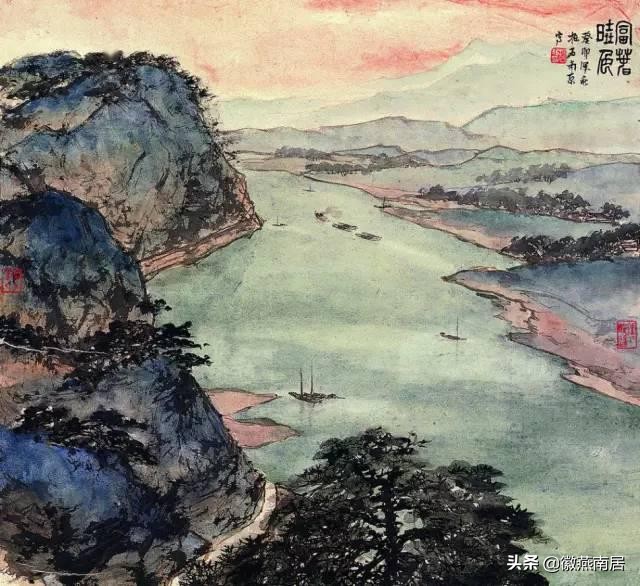 傅抱石在人民大会堂有几幅国画,傅抱石国画作品赏析1500字