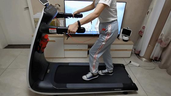 野小兽p30跑步机稳定性怎么样,野小兽折叠跑步机细节展示