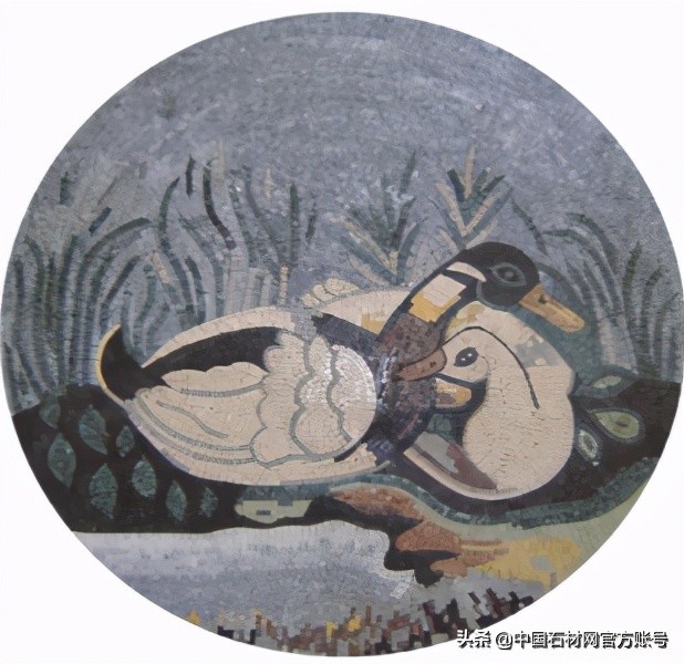 现代简约艺术感大理石马赛克图案,高端石材马赛克效果图