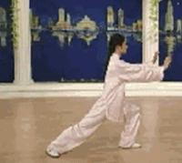 24式太极拳背向带口令慢动作教学,邱慧芳24式太极拳教学视频完整版