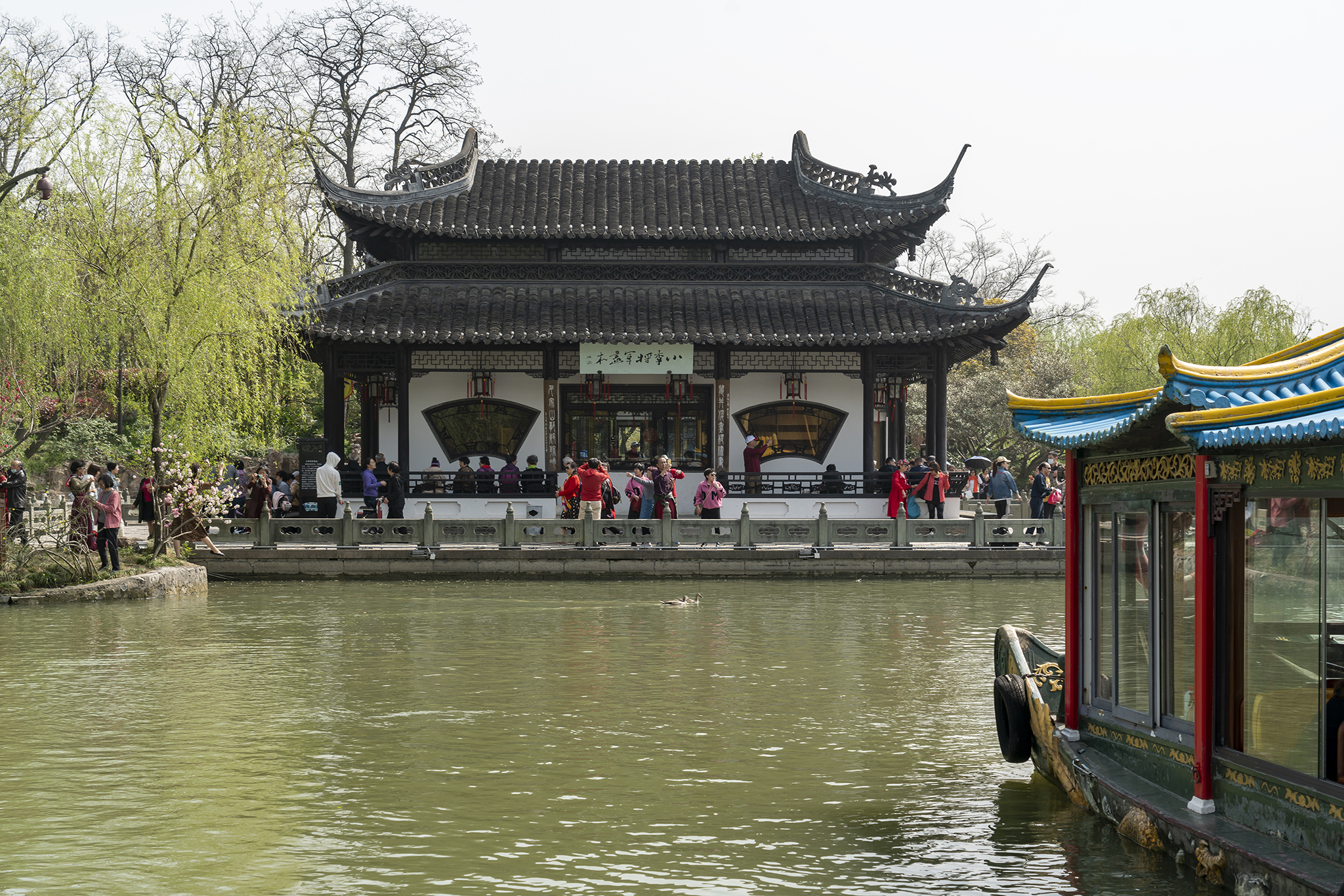 春风十里扬州路烟花三月瘦西湖,扬州三月瘦西湖