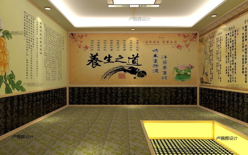 安然纳米汗蒸房装修效果图两层,新型安然纳米汗蒸房