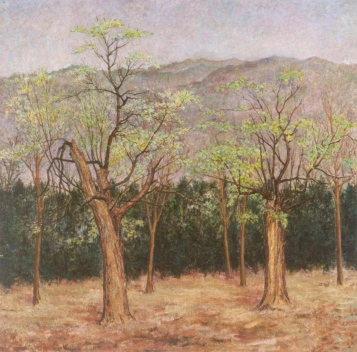 李瑞年油画静物花瓶,中国著名油画风景画前十名