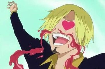 海贼王山治眼睛变小了,山治在线坑队友花痴又犯了