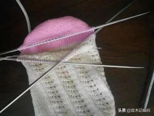 棒针编织漂亮的袜子,宝宝袜子棒针图解一片式