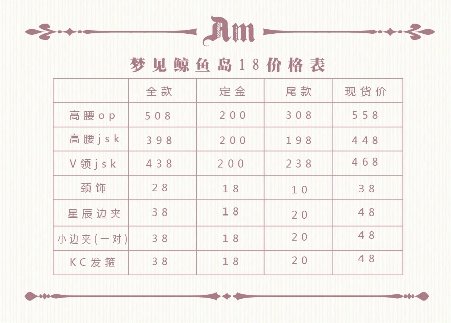 萌款lolita裙子大盘点,近期有什么限定的lolita裙子