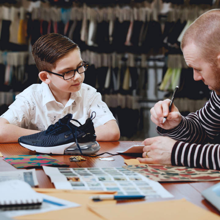 儿童设计师款鞋,nike儿童设计师