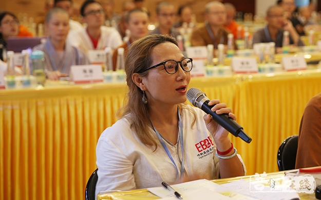 2019佛教英语培训班：净因法师做《印度佛教专题》翻译培训