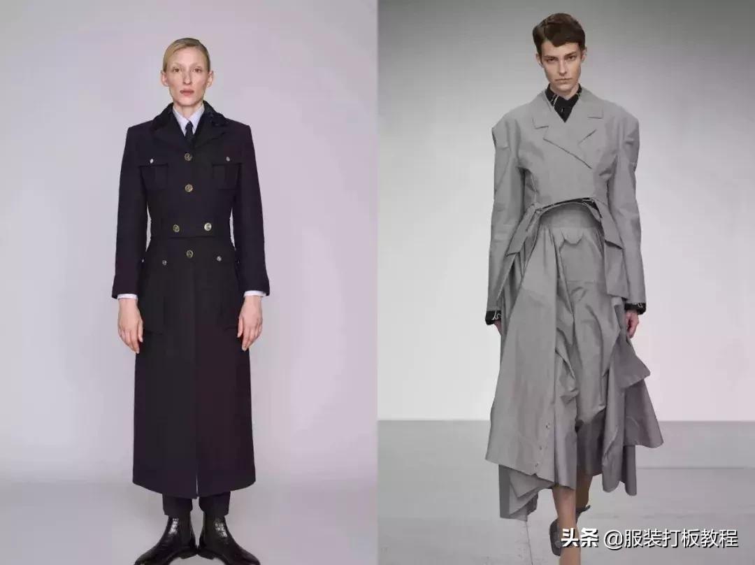 廓形在服装设计中的作用和意义,服装廓形设计